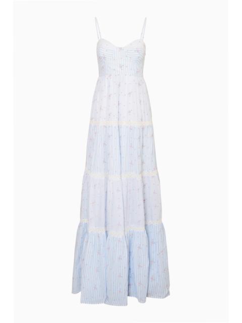 LoveShackFancy Story Cotton Maxi Dress