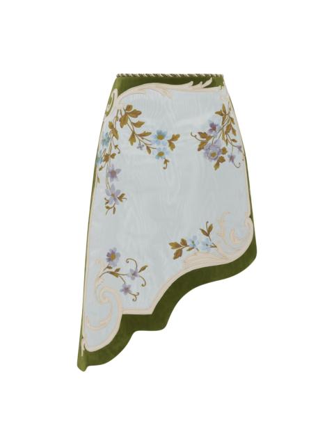 ALÉMAIS Odessa Embroidered Skirt