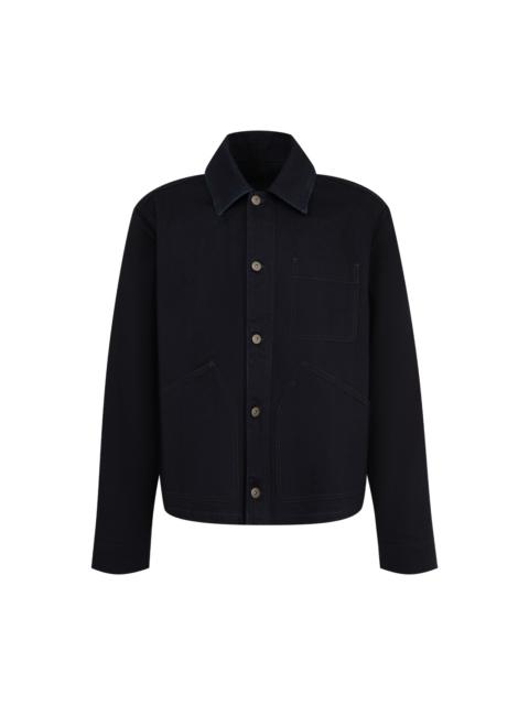 Bottega Veneta DARK INDIGO DENIM JACKET
