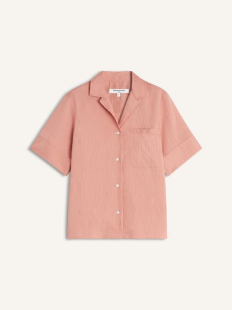 Maison Kitsuné STRIPED RESORT SHIRT