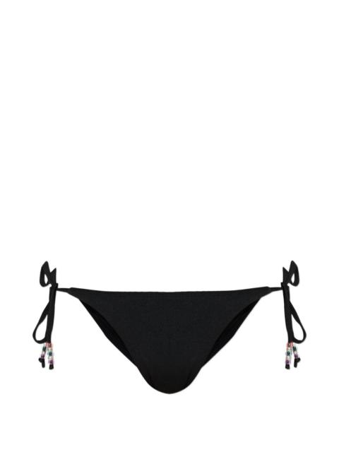 MISBHV beaded tie bikini bottoms