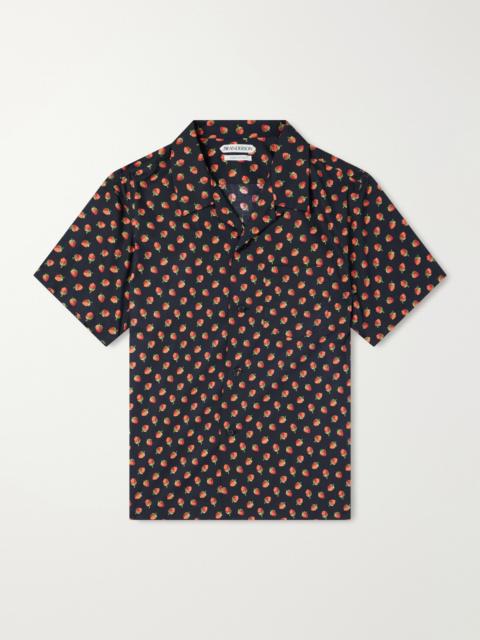 JW Anderson Camp-Collar Printed Cotton Shirt