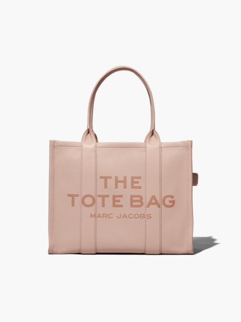 THE LEATHER LARGE TOTE BAG