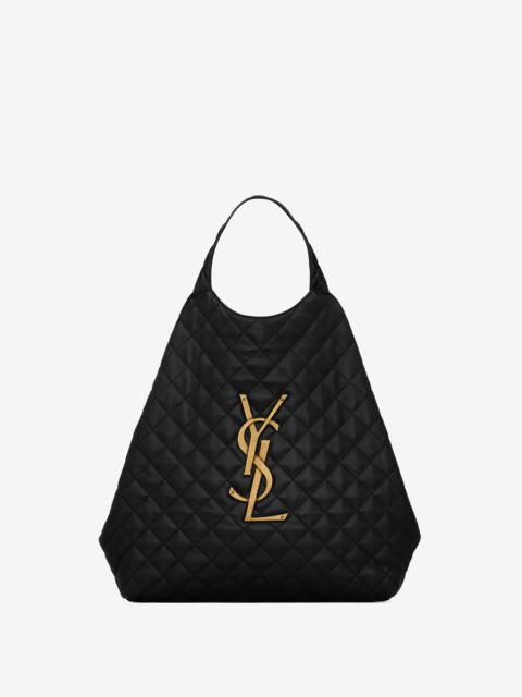 SAINT LAURENT icare maxi shopping bag in quilted lambskin