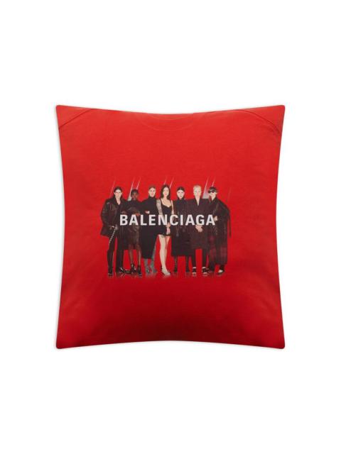BALENCIAGA Jersey Pillow  in Red