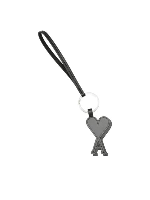 AMI Paris Ami De Coeur leather keyring