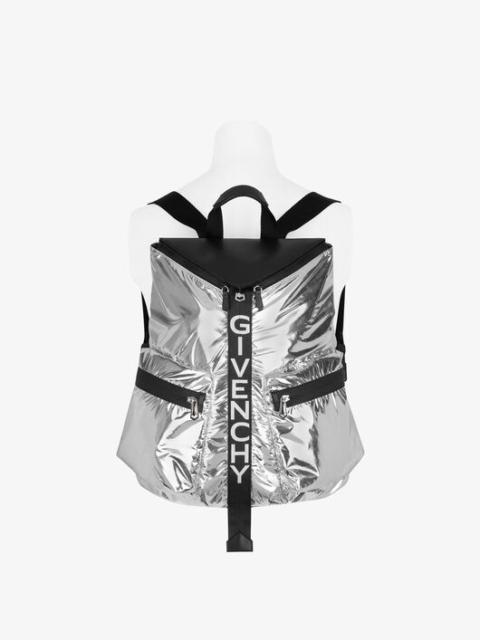 Givenchy SPECTRE BACKPACK IN METALLIZED NYLON