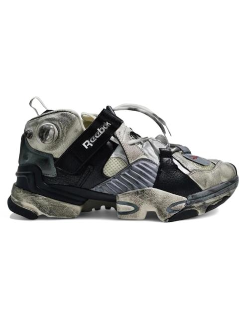 Reebok Reebok Genetically Modified Pump Vetements Dirty Effect White Black