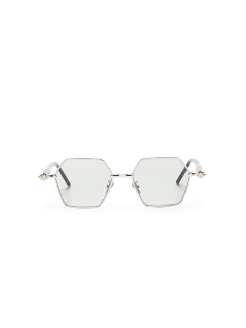 Kuboraum P70 geometric-frame sunglasses