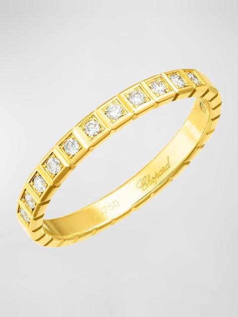 Chopard Ice Cube 18K Yellow Gold Mini Diamond Ring