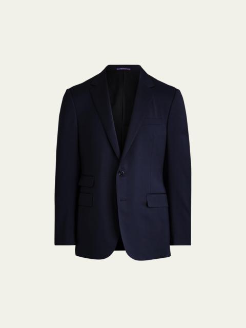 Ralph Lauren Men's Solid Wool Serge Suit