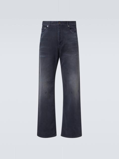 BALENCIAGA Faded straight jeans