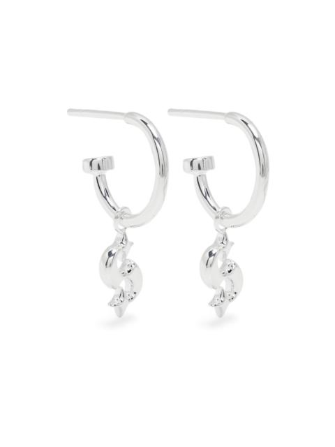 STOLEN GIRLFRIENDS CLUB Hidden Heart anchor earrings