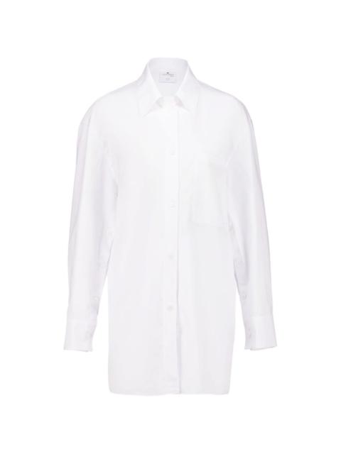 courrèges button-up mini dress
