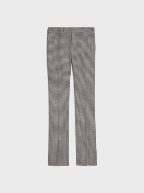 flared pants in wool and cashmere