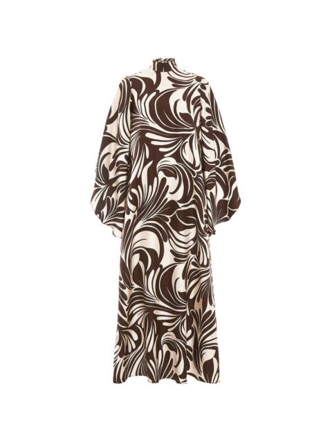 Magnifico abstract-print dress