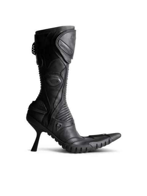 BALENCIAGA Biker 90mm leather boots
