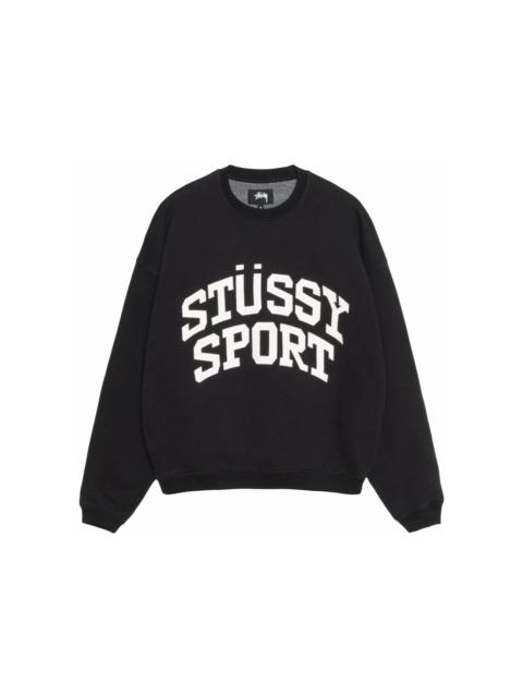 Stüssy Stussy Big Crackle Sport Crew Washed Black