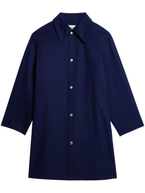 AMI Paris press-stud shirt coat