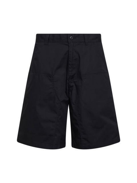 Carhartt WIP Black Postal Double Knee Shorts