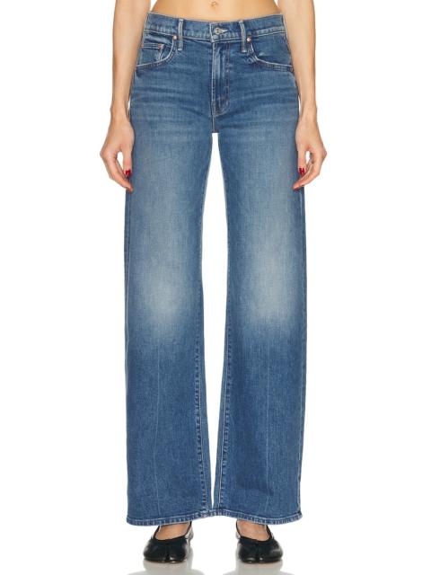 MOTHER The Mid Rise Lasso Sneak Jeans