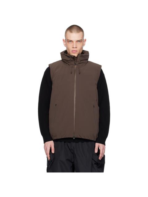 DESCENTE ALLTERRAIN Brown Mizusawa Invisible INV-08 Down Vest