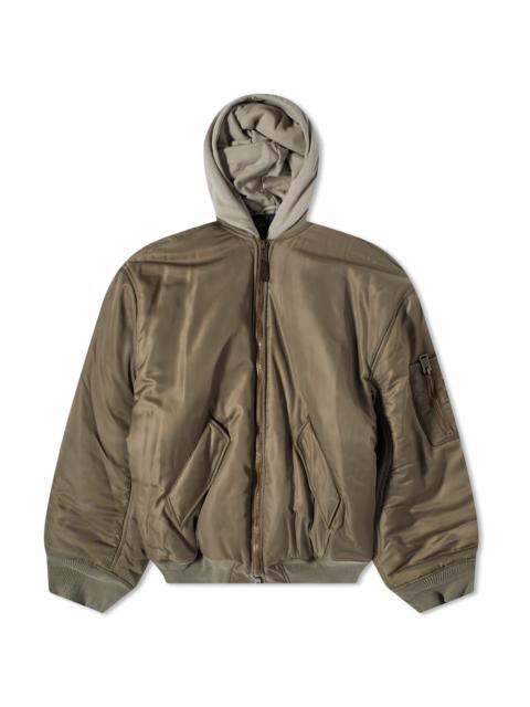 BALENCIAGA Balenciaga Nylon Bomber Jacket