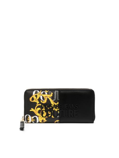VERSACE JEANS COUTURE Barocco-print wallet