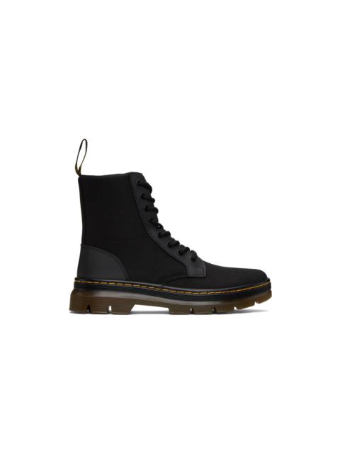 Dr. Martens Black Combs Poly Boots