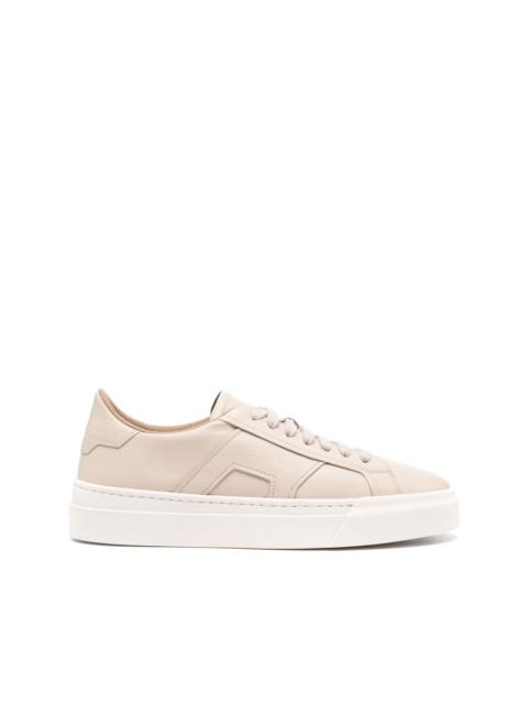 Santoni Double Buckle sneakers