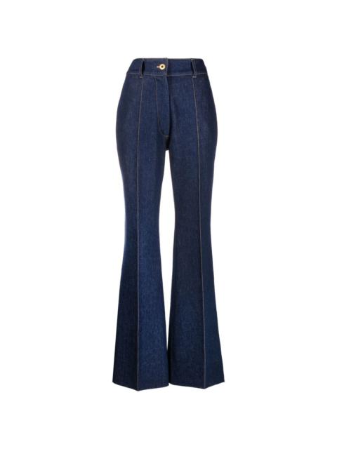 PATOU tailored flared trousers
