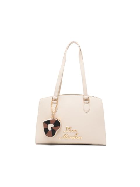 Moschino heart-charm tote bag