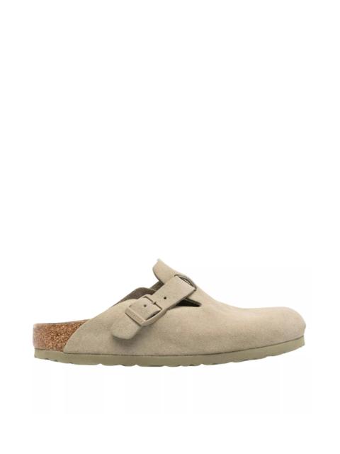 BIRKENSTOCK Boston Slip-On Slippers with Buckle