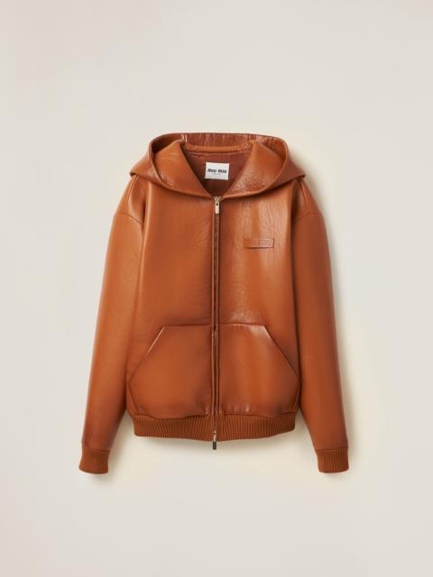 Miu Miu Nappa leather jacket
