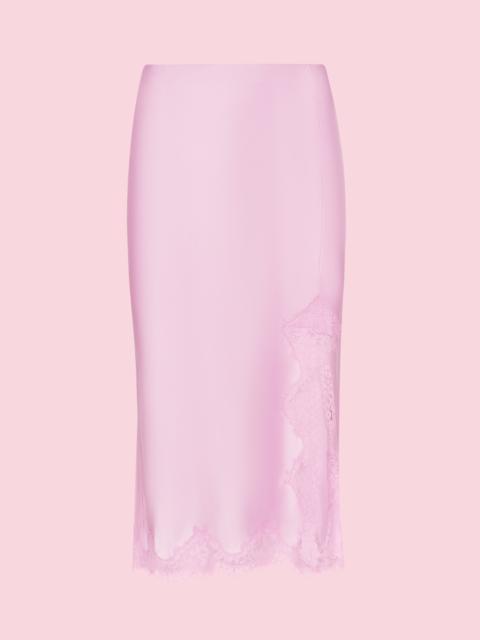 L'AGENCE Tico Silk Lace Skirt