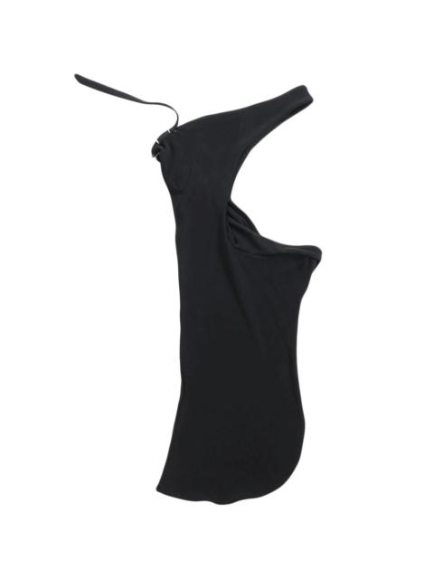 GRACE LING hooded halter top