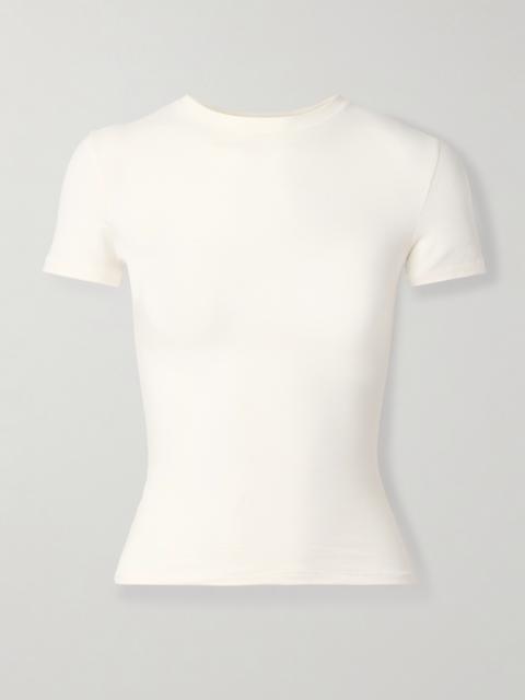 SKIMS Stretch-cotton Jersey T-shirt
