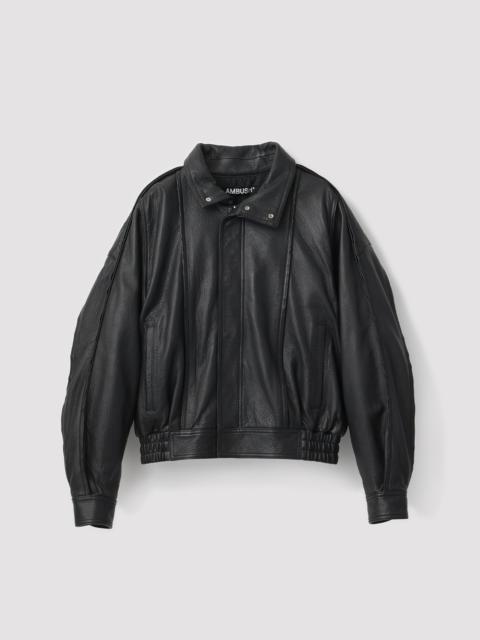 Ambush LEATHER BOMBER JACKET