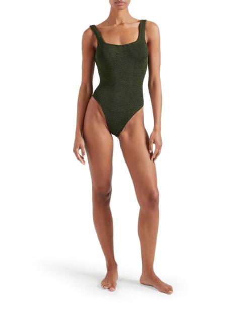 Hunza G SQUARE NECK SWIMSUIT