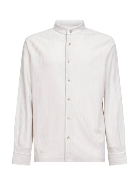 Brunello Cucinelli Beige jacquard jersey shirt