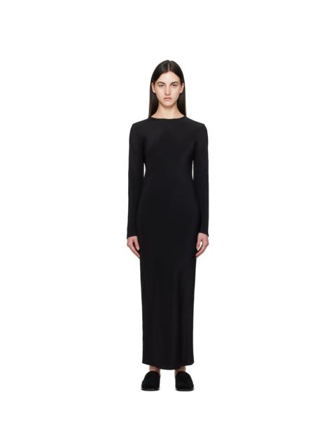 LA COLLECTION Black Jacqueline Maxi Dress