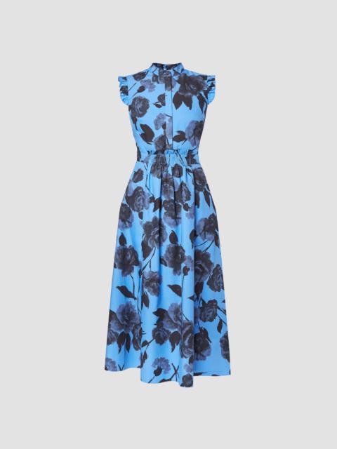 Erdem SLEEVELESS MIDI DRESS WITH FULL SKIRT