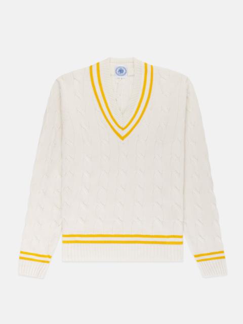 J. PRESS COTTON CRICKET SWEATER