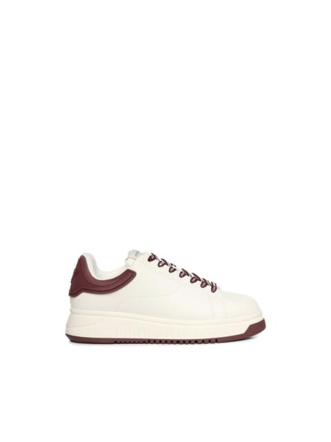 EMPORIO ARMANI logo lace-up sneakers