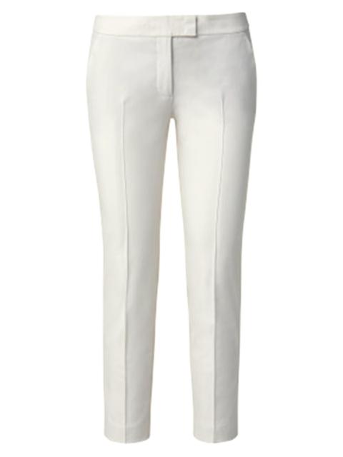 AKRIS Women's Frankie Cotton Pants - Cream