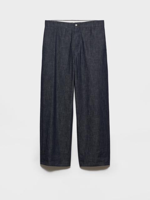 Prada Regular raw denim jeans