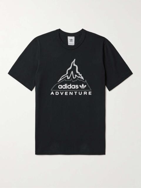 adidas Originals Adventure Volcano Logo-Print Cotton-Jersey T-Shirt
