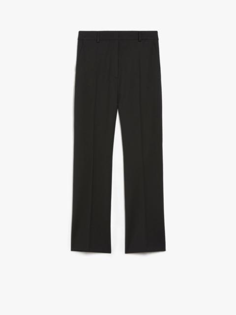 WEEKEND Max Mara ESTASI Straight-fit technical wool trousers