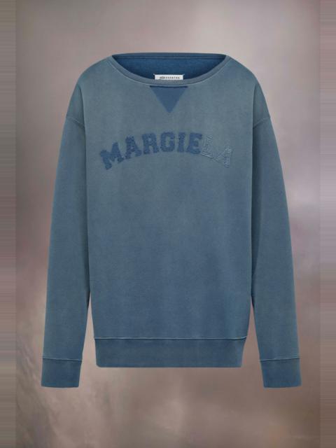 Maison Margiela Logo organic cotton sweatshirt