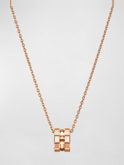 Chopard Ice Cube 18K Rose Gold Large Pendant Necklace